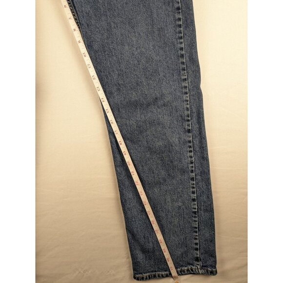 Levi's Jeans 505 Mens 36x32 Blue Regular Fit Straight Leg Denim Medium Wash - Picture 5 of 11